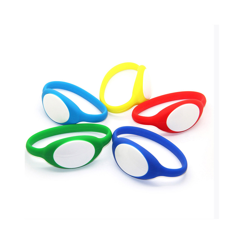 RFID游樂場硅膠腕帶定做工廠NFC智能硅膠手環廠家2