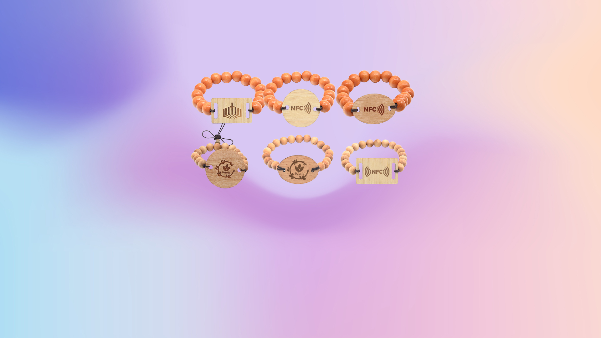 卡立方集團RFID智能木卡工廠專業(yè)定制NFC木珠手環(huán)珠子木卡RFID非標(biāo)織嘜木卡源頭廠家